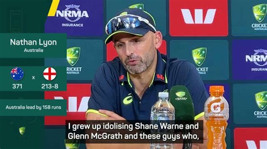 Lyon 'humbled' to pass McGrath record for Test wickets