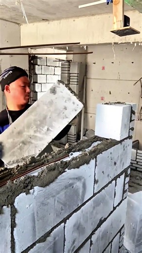 Expert Masonry Work in Action 👷‍♂️ #shorts