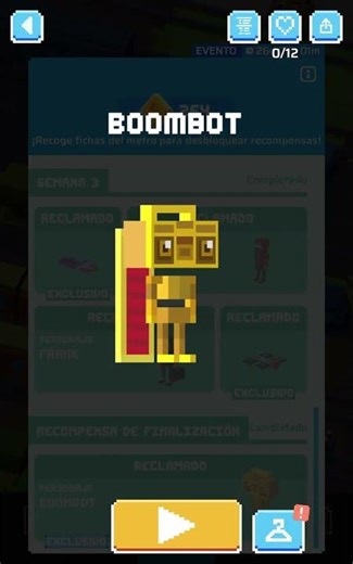 Unlocking Boombot in Crossy Road