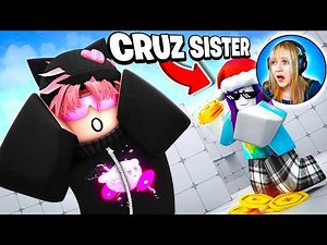 Can Cruz’s Sister Get 1 Point ON ME and Win 10,000 Robux?