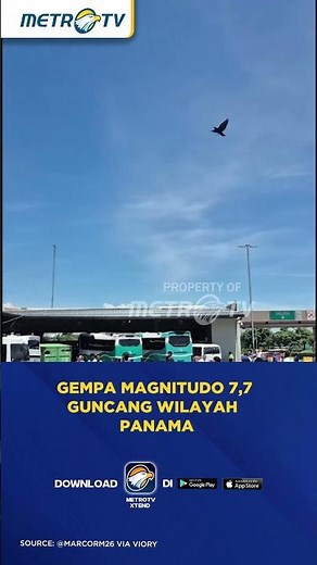 Gempa M 7,7 Guncang Panama Warga Dievakuasi dan Peringatan Tsunami Dikeluarkan #shorts
