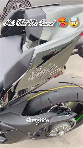 Ninja H2 Suparcharger Sound 🔊🥵 #coolytstar #shorts #foryou