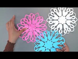Easy Stencil Paper Cutting Design by Hand for Decorations