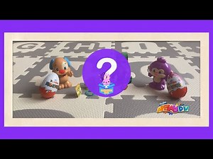Opening Applaydu Kinder Surprise Eggs and show how to scan the QR code in the app - Sonny man