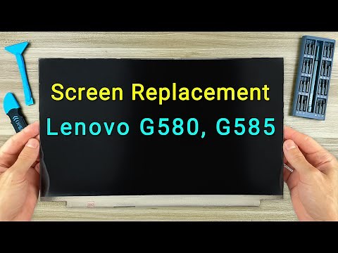 Lenovo G580, G585 Screen Replacement | Step-by-step DIY Tutorial