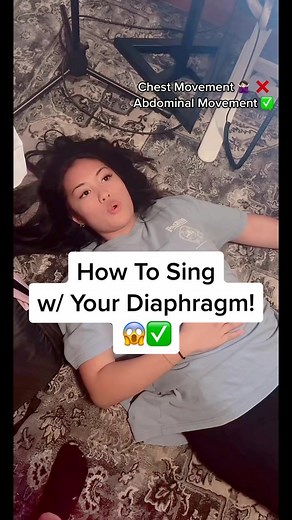 How To Sing & Breathe w/ Your DIAPHRAGM! 😱