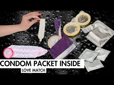 Let’s open condom packet || Condom from inside 