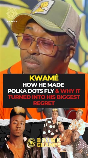 78K views · 2.4K reactions | “Next thing I know, kids everywhere got on dots, streaks in their hair, the whole thing.” Kwame shares the story of how his signature polka dot look took over the world, from New York to Africa, and how he accidentally started one of hip-hop’s first real style trends. | Drink Champs | Facebook