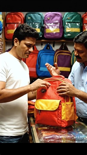 Bacche Ka Naya School Bag 😲😁🤯🎒#shorts #funnyshorts #viralvideo #schoolbag #viral #ai