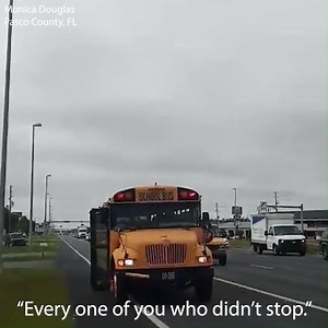 33M views · 138K reactions | STOP FOR THE BUS: A Pasco Co. woman was sick of watching cars fly past the bus that stops in front of her house. This time, sheriff's deputies were waiting. STORY: https://bit.ly/2QKy6Y0 | FOX 13 News - Tampa Bay | Facebook