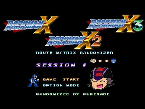The ENTIRE Mega Man X SNES Trilogy in ONE Crossover Randomizer! (X 1 - 3 Rando) - Session 1 w/ SR