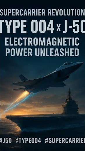 The Type 004 Supercarrier: Launching the Next-Gen J-50 Stealth Fighter with EM Catapults | Future