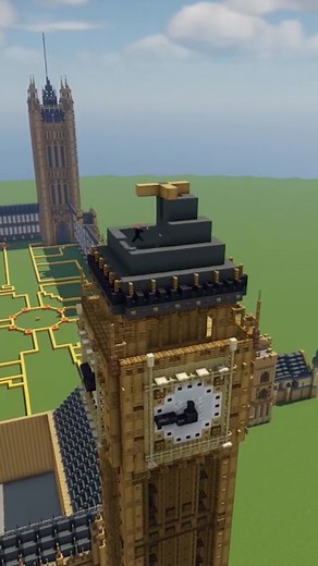 Construyendo el Big Ben en Minecraft: Un reto arquitectónico