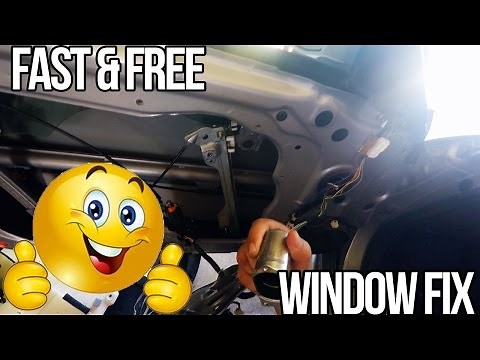 How to: Nissan 350z Quick Window Fix