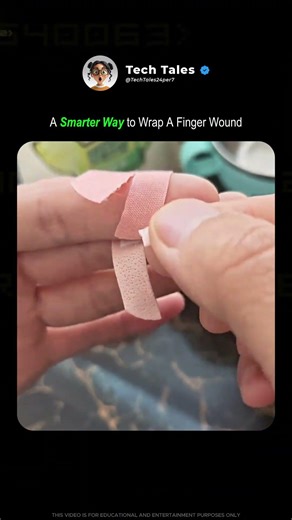 Fingertip Bandage Life Hack