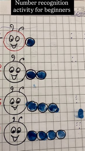 Little Culford School on Instagram: "Number recognition activity for beginners #easy math to recognition of number for beginners #activity #reelsinstagram #celebration #learning #short #amazing #playschool activity #school activity #students life #viralinstagramreelsvideo♥️ #viralrëëls"