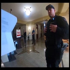 1K views · 17 reactions | County Courthouse Security Guard Goes Hands On | Connor Ewing | Facebook