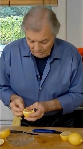 Jacques Pépin: How to make a simple lemon garnish