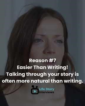 Reason #7 to Record Your Life Story | Life Story Interviews