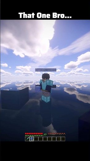 That One Bro With Potato Pc....#minecraft #gaming