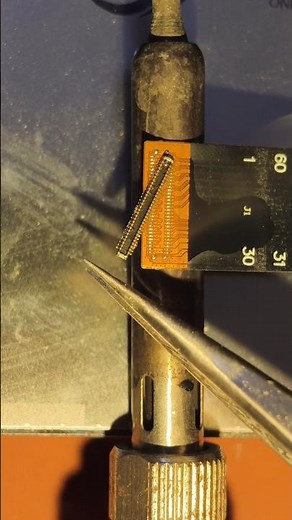 How to change lcd connector with Soldering iron. 4k camera #mobilerepair #lcd #android #4khdr