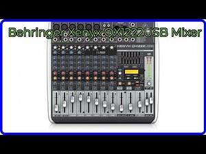 REVIEW (2026): Behringer Xenyx QX1222USB Mixer. ESSENTIAL details.