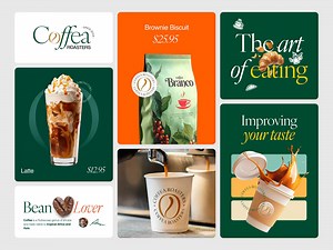 Coffea Roasters - Branding and Visual Identity Design