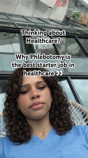 Why Phlebotomy Is the Best Entry Job in Healthcare 👀 #nursing #cna #medicalassistant #phlebotomy