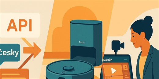 ChatGPT API pro překlad z a do češtiny. TP-Link Tapo RV 30 Max Plus vysavač a mop. Jak na osobní LinkedIn: Videa ~ 10. září