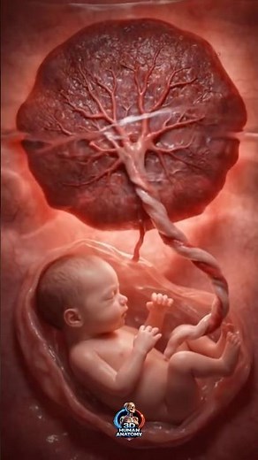 The Lifeline of a Growing Baby: The Placenta & Umbilical Cord #humananatomy #fetaldevelopment
