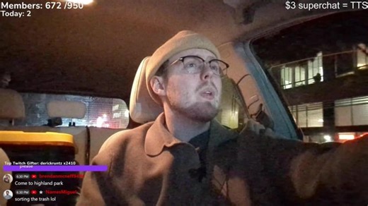 Swedish man out and about in Los Angeles - IRL STREAM