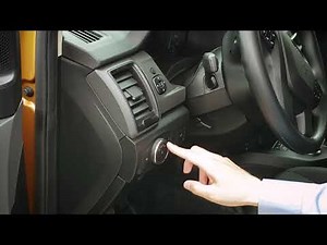 How to Turn on the Fog and Running Lamps on the 2020 Ford Ranger XL SuperCab