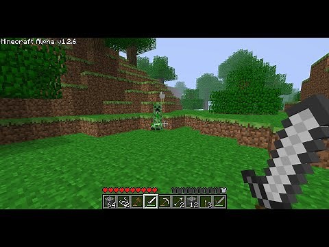Minecraft Alpha 1.2.6 Gameplay