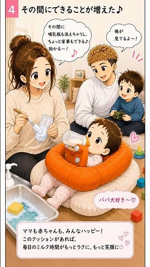 ミルクタイムがもっとラクに✨ 哺乳瓶をしっかり固定してくれる便利クッション！気になった方はプロフィールの楽天ROOMへ#育児 #子育て #授乳クッション #哺乳瓶 #育児グッズ #楽天ROOM#pr