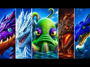 I UNLOCKED ALL DRAGONS🐉 IN HUNGRY DRAGONS BY HUNGRY SHARK 🦈