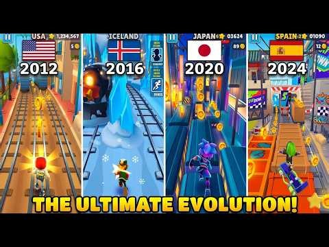 Subway Surfers Evolution – Then vs Now (Insane Changes!) #subwaysurfers #viral
