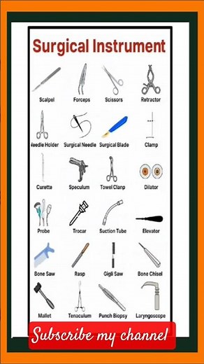 #Surgical Instrument #Nursing #OT Instrument #Subscribe channel