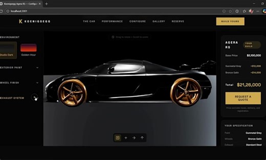 Caleb_ayomidez: I will build an interactive 3d product configurator using threejs and webgl for $150 on fiverr.com