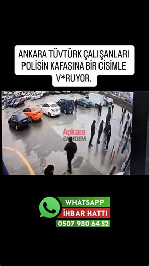 ANKARA GÜNDEM | SON DAKİKA ANKARA on Instagram: "🚨 Ankara’da vicdanları sarsan olay: Polis memuru darp edilerek hayatını kaybetti Ankara’da TÜVTÜRK araç muayene istasyonunda yaşanan olay, kamuoyunda büyük tepki topladı. Edinilen bilgilere göre Polis Memuru Melih Okan Keskin, çıkan tartışma sırasında TÜVTÜRK çalışanları tarafından darbedildi. Ağır yaralanan Keskin, kaldırıldığı hastanede tüm müdahalelere rağmen hayatını kaybetti. Ortaya çıkan güvenlik kamerası görüntülerinde, polis memurunun kaf