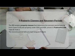 MACRS Depreciation Methods Explained | GDS vs ADS | US Tax Basics