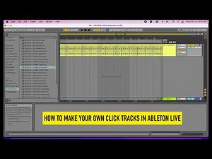 How to Make Your Own Click Tracks in Ableton