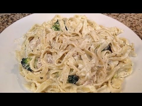 Chicken Alfredo with Broccoli | Easy recipe