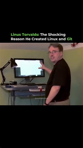 Big Brain AI on Instagram: "Linux wasn't a master plan... and neither was Git. Linus Torvalds literally built two of the biggest tools in tech - just because he wanted to avoid working with too many people. Here's the wild part Linus explains that every project he's ever created came from something he personally needed. Not hype. Not trends. Not chasing fame. Just building tools to make his own life easier... which accidentally reshaped the entire software world. That's the kind of creator minds
