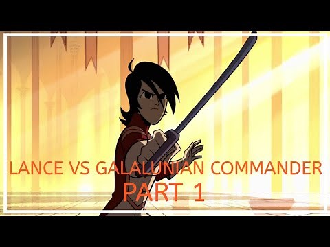 Sym-Bionic Titan - Lance Vs Galalunian Commander Part 1 Episode 16 [Espace From Galaluna] [USA🇺🇲]