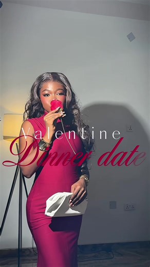 Stunning Valentine's Day Outfit: Red Dress Inspiration