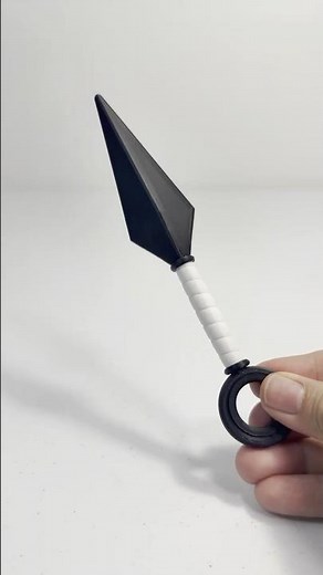 3D Printed Kunai Fidget Spinner Naruto-Inspired Spinning Weapon #3dprinting #fidgetspinner #bambulab