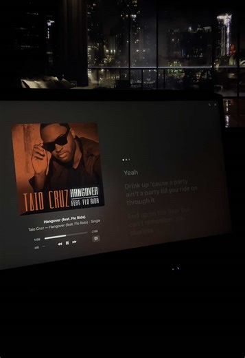 Hangover Lyrics by Taio Cruz ft. Flo Rida