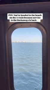 After 5 months of critical resiliency work to the Rockaway Line, regular A train and Rockaway Park Shuttle service are now restored! Just in time for the beach to open this weekend 🏖️ | Metropolitan Transportation Authority - MTA
