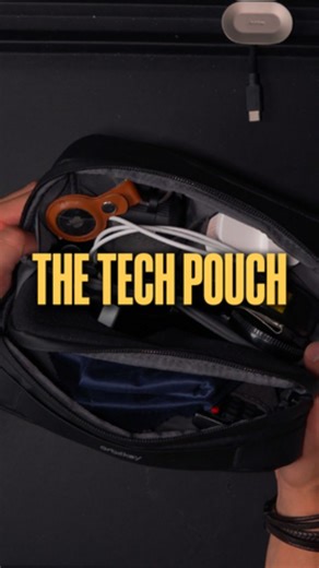 11 reactions | Orbitkey's 2-in-1 Tech Pouch is perfect for on-the-go professionals and tech enthusiasts alike. This sleek pouch keeps your cables, chargers, and gadgets neatly arranged and easily accessible. Upgrade your travel and daily routines with unmatched style and efficiency. Available in black and terracotta colourways. | Orbitkey | Facebook