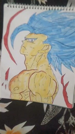 beast Gohan drawing from dragon ball